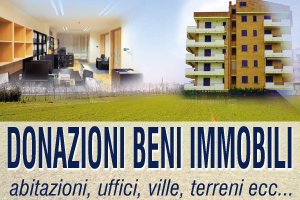 DONAZIONE IMMOBILI